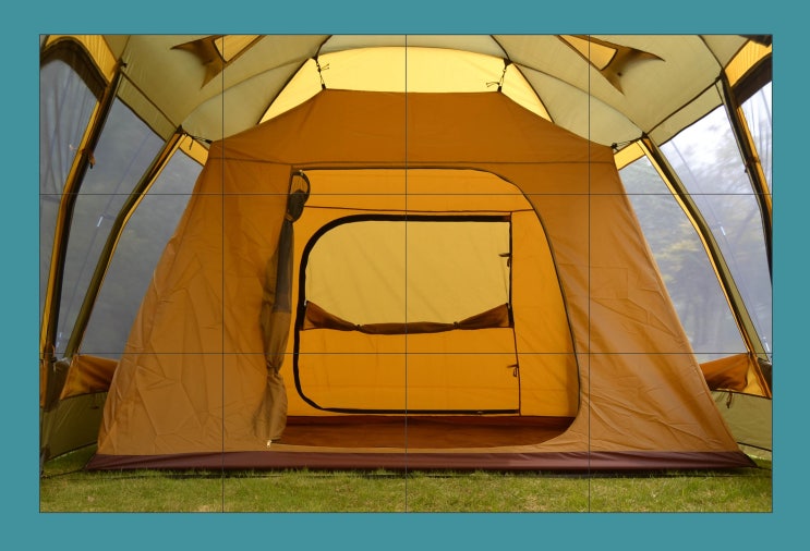 선호도 좋은 야외 5-8인 차박텐트 가족대공간 야외 캠핑 비막이 세트 텐트, 카키색 이너 텐트만 사서 좋아요