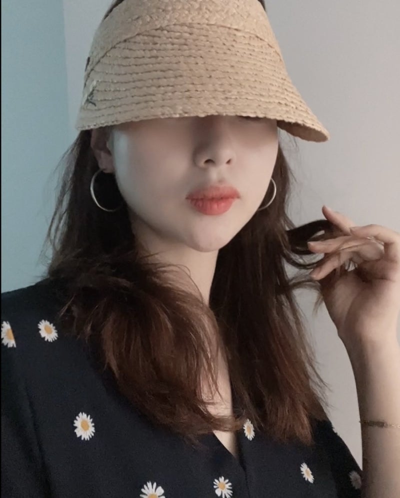 바퀴달린집 공효진 밀짚 썬캡모자 @ 써스데이아일랜드 모자후기