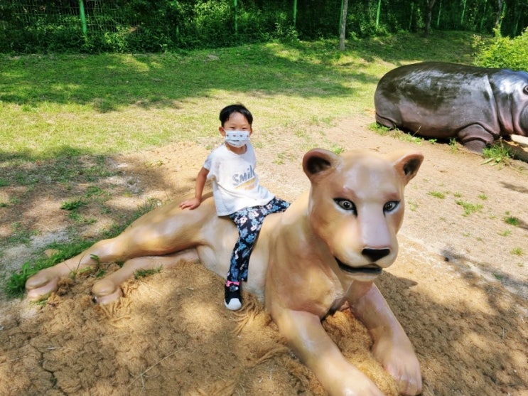  울산대공원 동물원 주말나들이 아들 최애 장소 놀이터