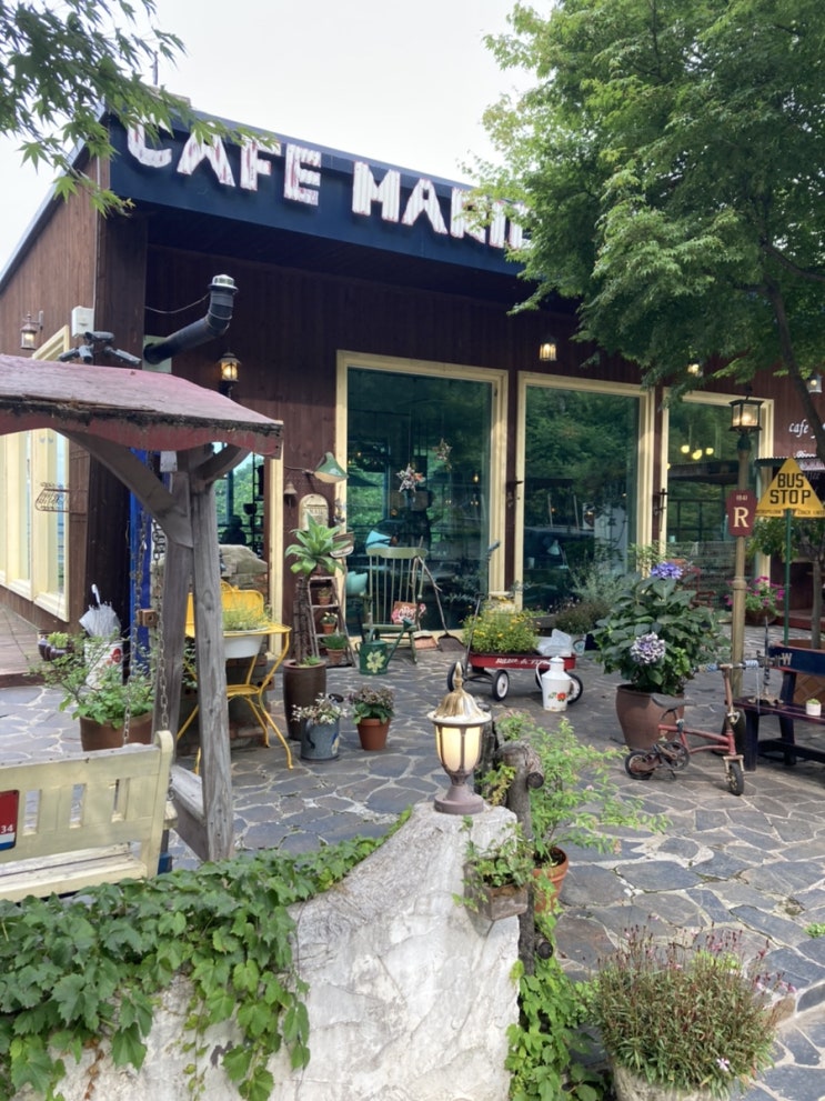  가평 카페 추천 / Cafe Mario(카페 마리오) / 미사 팔당 초계국수