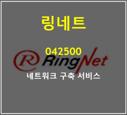  네트워크 구축 서비스 제공 링네트의 주가 및 실적 총정리