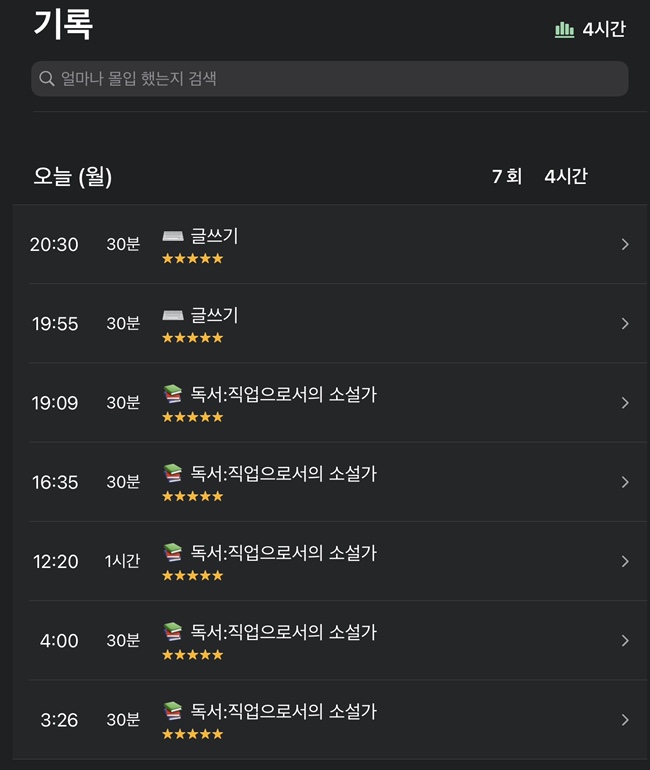  【25번째 분석일기】 210626 / 책 읽고 집에서 쉰 날