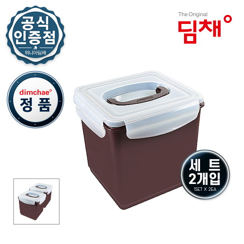 선택고민 해결 딤채 [전국무료배송] 정품 김치통 김치용기 WD001108 [5.5L x 2개], 단품없음 추천해요