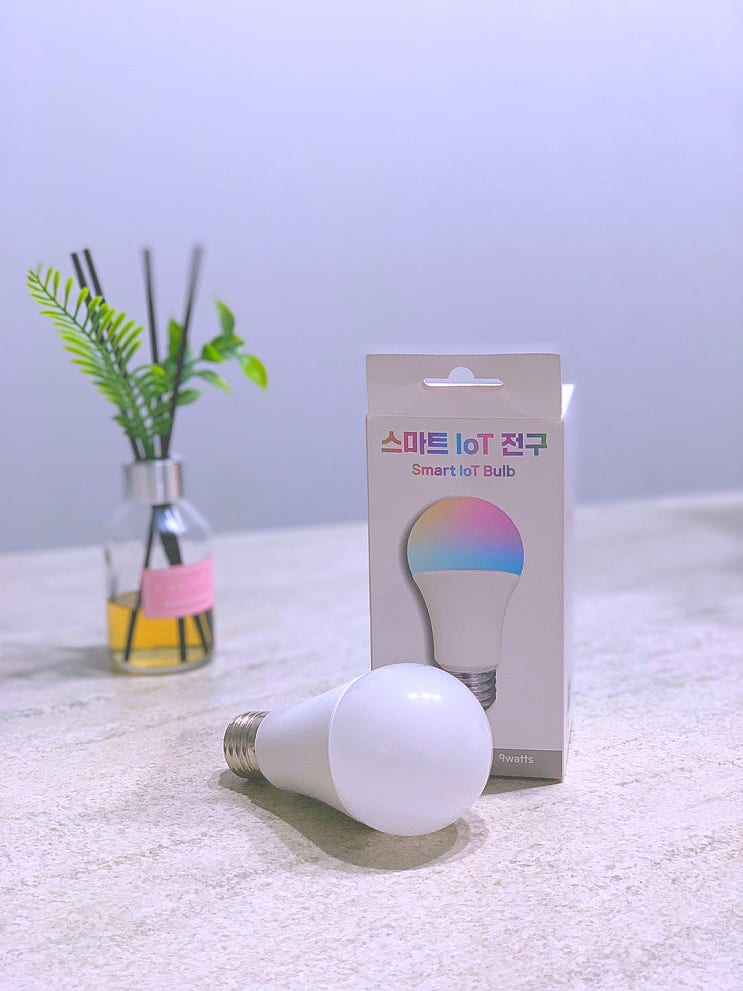 고콘 IOT 스마트 LED 전구 외관 프리뷰 언박싱 후기!