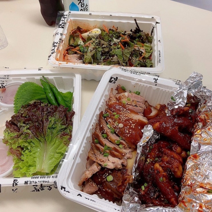  마산 중리 내서 매장도 맛있고 배달도 맛집[365족발,알천김밥]