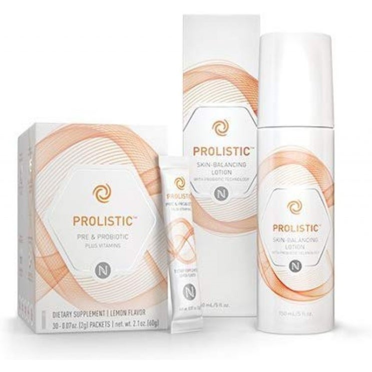  리뷰가 좋은 Prolistic Lotion & Probiotic Powder 콤보 팩, 1 ···