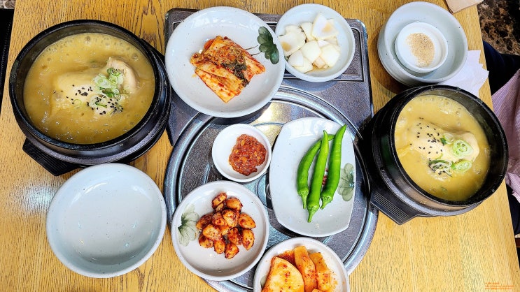  남양주 별내 삼계탕 맛집 < 계림상황삼계탕오리 > 진한 국물로 더위 이기자_내돈내산