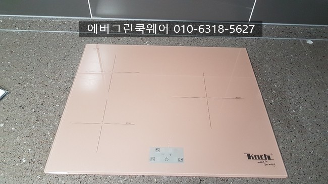  독일 인덕션3구 코크 플라밍고 핑크에디션 KC GK3I-P