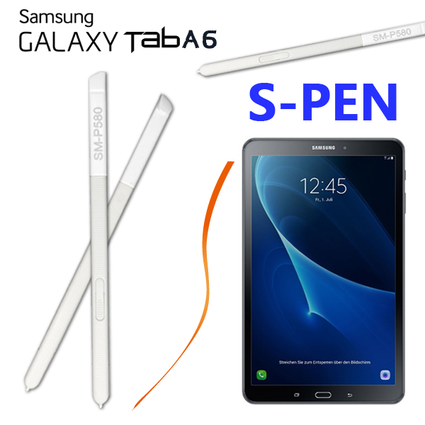 의외로 인기있는 삼성 갤럭시 탭A6 10.1 SM-P585 P580 호환용 S-PEN S펜 터치펜, 화이트, 1개 ···