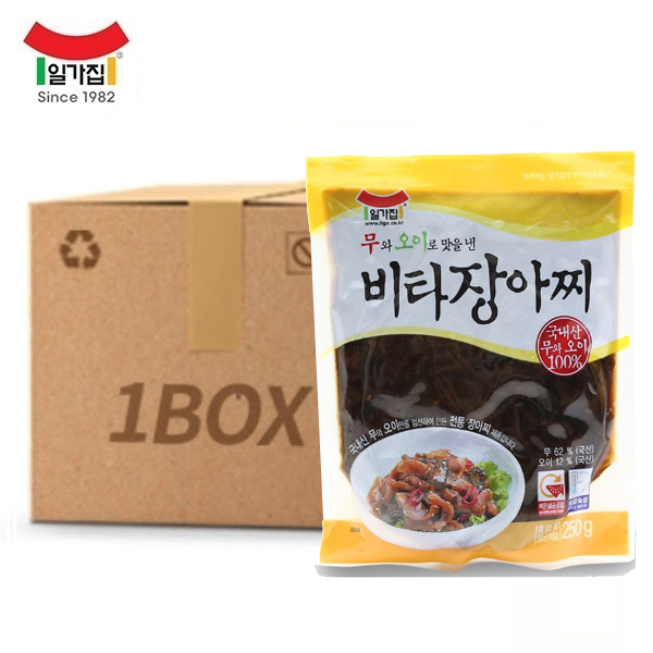 가성비 좋은 [일가집] 비타장아찌 250g x 1박스, 20개 추천해요