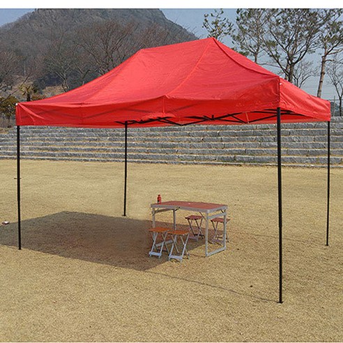 구매평 좋은 런웨이브 600D 3중코팅 천막지붕 3 x 3 m, 레드 추천합니다 구매평 좋은 런웨이브 600D 3중코팅 천막지붕 3 x 3 m, 레드 추천합니다