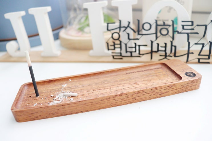  인센스스틱 연기없는 올롯 홀더까지 맘에들어