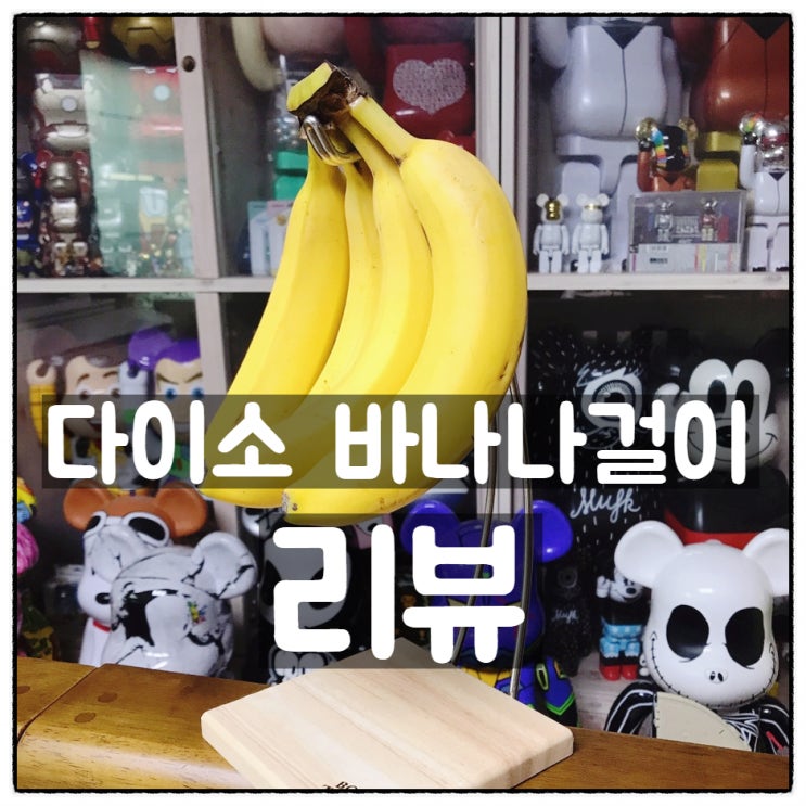  다이소 고무나무 스텐 바나나걸이 깔끔리뷰 (가격, 활용도)