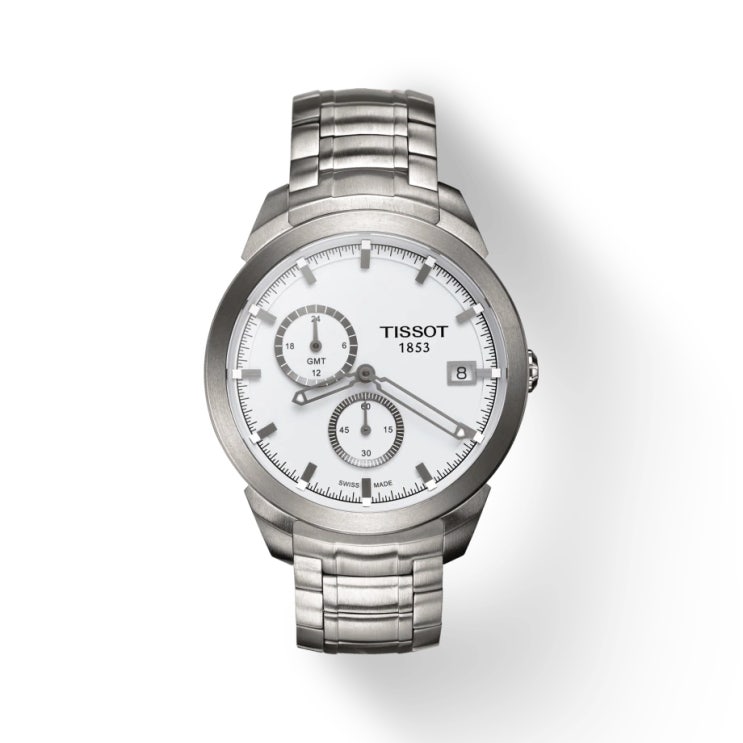  [ashford] 티쏘 티타늄 GMT 쿼츠 시계 $159.99