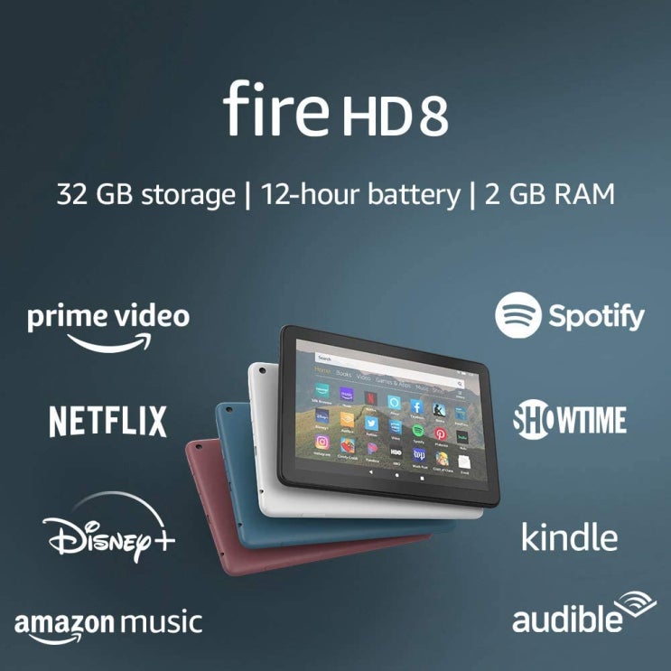 잘팔리는 아마존 파이어 HD 8 태블릿 32GB / Amazon Fire HD 8 Tablet Full HD Display 32GB 블랙, Black 좋아요