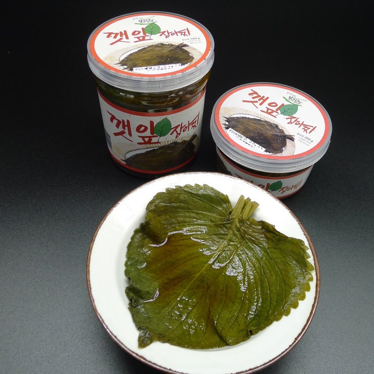 구매평 좋은 장아찌공방빚고담고 깻잎장아찌, 1개, 500g ···