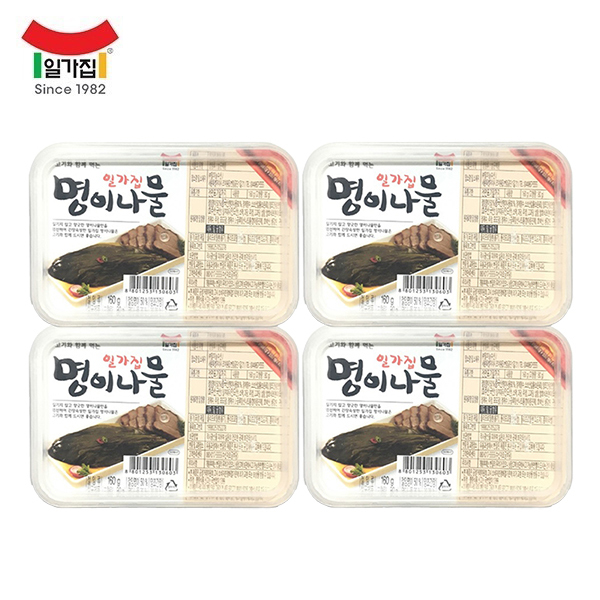 가성비갑 [일가집] 명이나물 160g, 4개 추천합니다