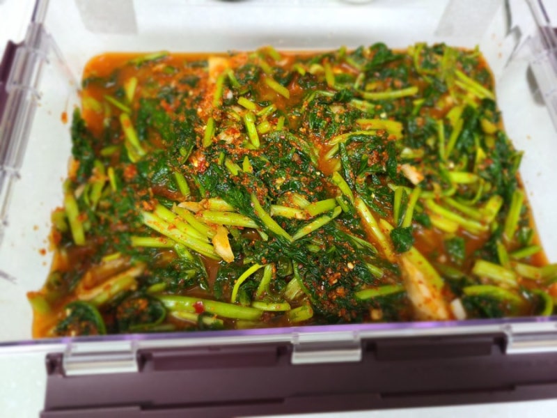 종가집 열무김치 5kg 주문~~