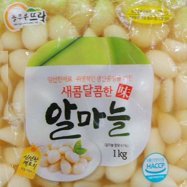 후기가 좋은 [해피트리] 신선맛 새콤달콜 알마늘 1kg *wb8493ea podeu, 구매옵션 1 추천해요