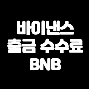  바이낸스 출금 수수료 할인까지