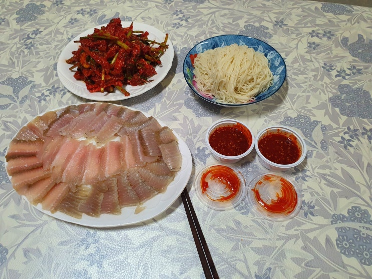 홍어택배 맛집 홍어회무침 후기 도련님홍어무침