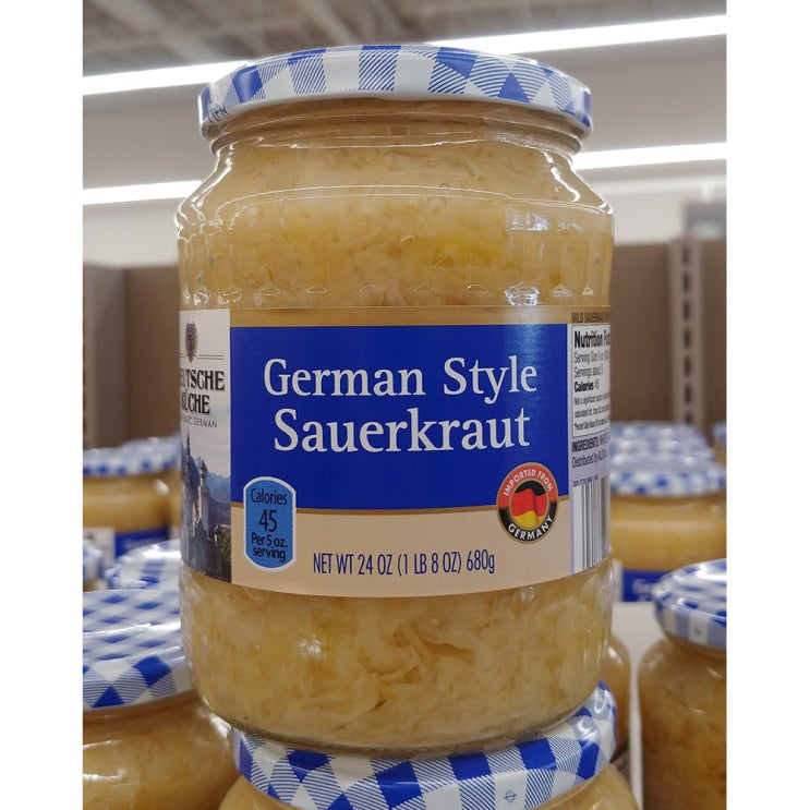요즘 인기있는 Deutsche Kuche German Style Sauerkraut 도이치 쿠체 독일 스타일 사우어크라우트 24oz(680g) 3팩 ··· 요즘 인기있는 Deutsche Kuche German Style Sauerkraut 도이치 쿠체 독일 스타일 사우어크라우트 24oz(680g) 3팩 ···