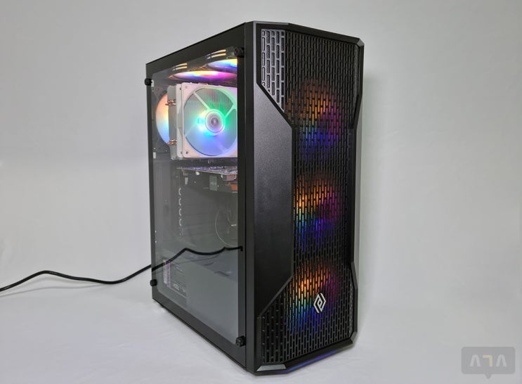  앱코 (ABKO) NCORE 베놈 식스LED 강화유리 컴퓨터케이스 리뷰