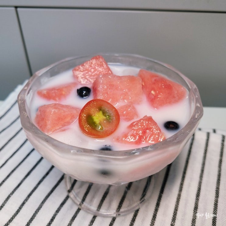 백종원 수박화채 만드는법 사이다 우유 밀키스 맛 과일화채 백종원 수박화채 만드는법 사이다 우유 밀키스 맛 과일화채