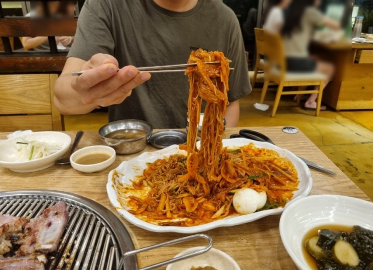 광주 금호동 맛집 황솔촌 상무점, 마늘 돼지갈비 추천!