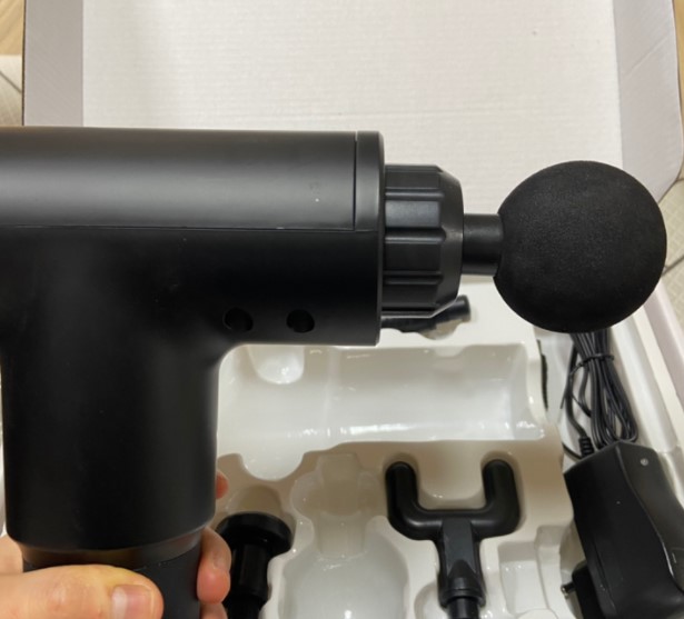  가성비 좋은 마사지건, 듀플렉스 쎄라터치 무선 핸디형 진동 마사지건 DP-MG80