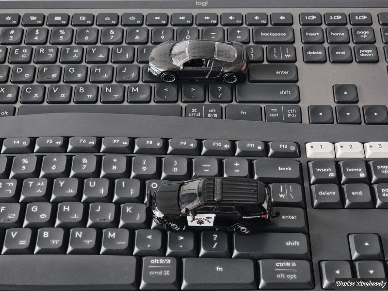 로지텍 MK850 MX KEYS 멀티페어링, 연결 방법 등 사용 설명서