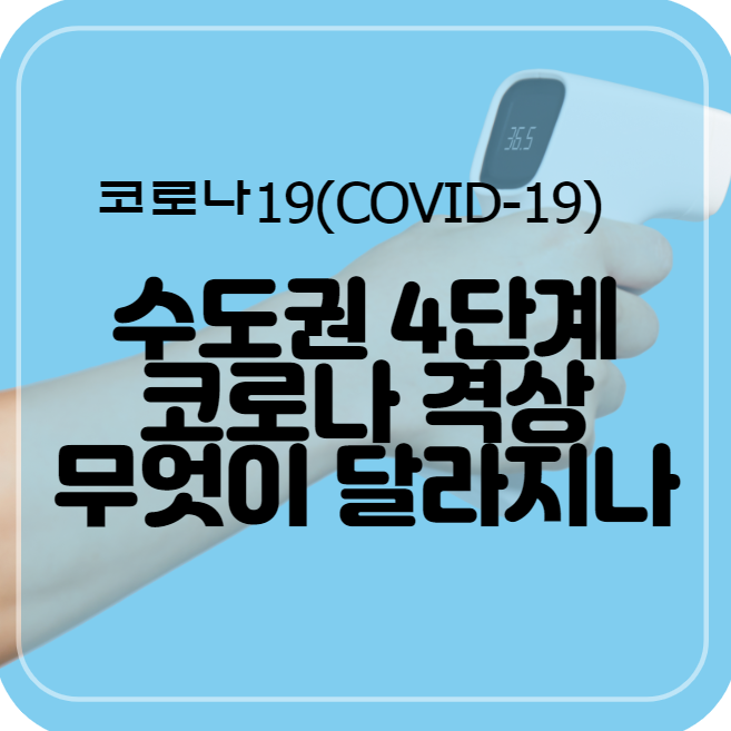 코로나19, 수도권 거리두기 4단계 적용… 변경되는 내용 필수 확인