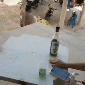  자연 파도