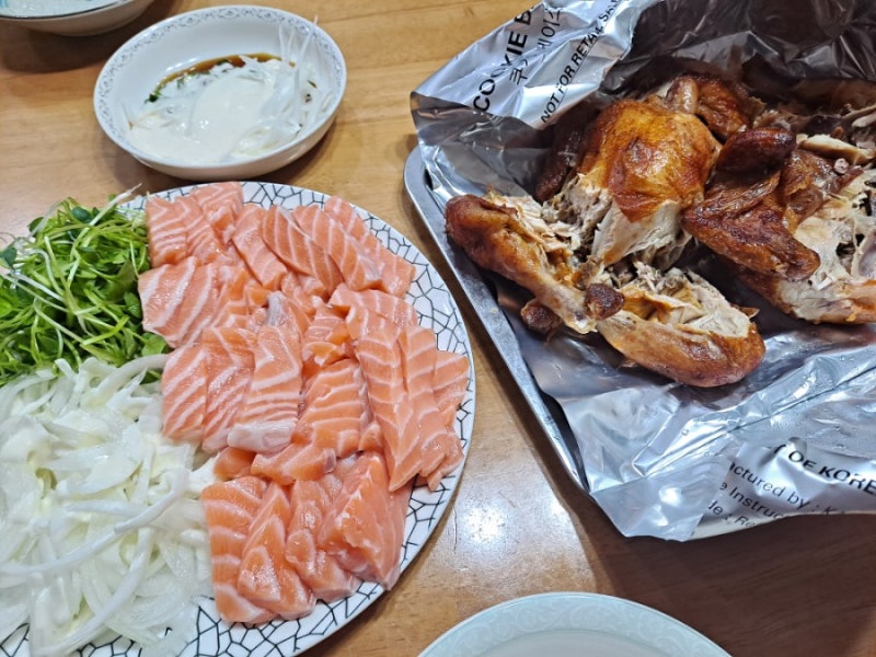 노브랜드연어 노브랜드생연어 항공직송 동원생연어 맛있어 맛있어~