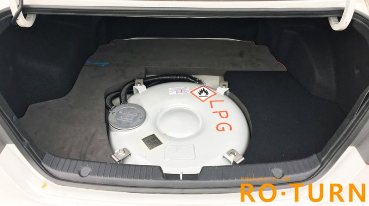  [로턴 LPG용기교체] 현대/기아 LPi 차량  LPG 도넛용기 변경으로 트렁크 공간 확보하기/ 실린더용기 LPG환형용기로 교환하는 방법/로턴 LPG 용기교체 입고방법
