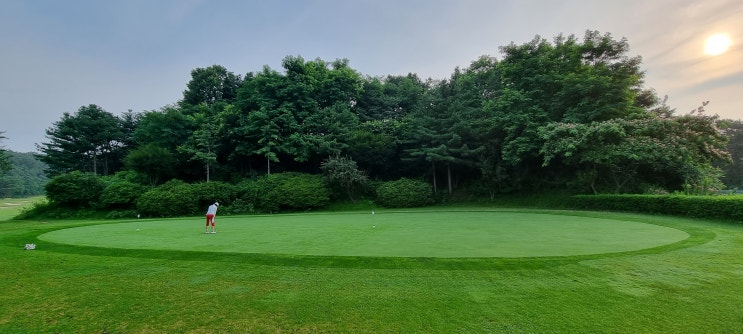 초록초록 용인 경찰 체력단련장 지역주민도 예약 가능한 골프장