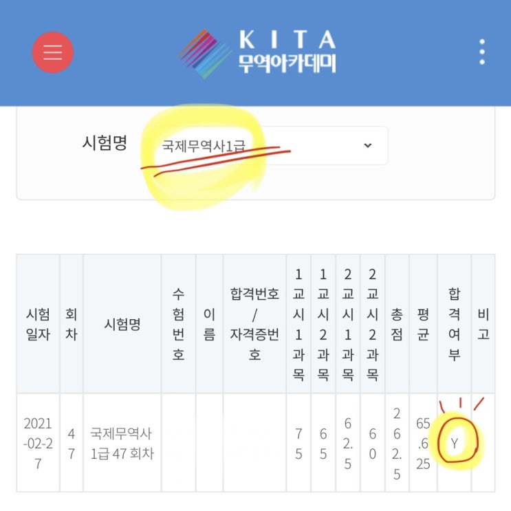  [제 47회 국제무역사] 합격  / 합격후기 / 독학 / 전공자? / 비전공자?