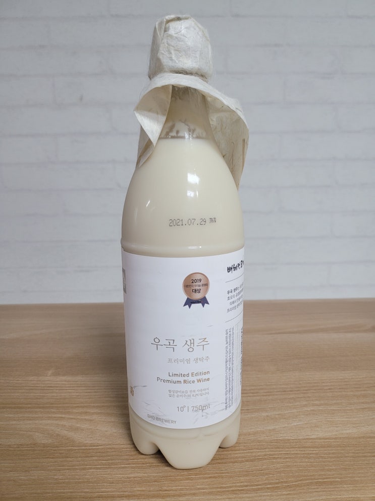  진하고 달달한 프리미엄 막걸리, 배혜정도가 우곡생주 (가격/파는곳/도수)