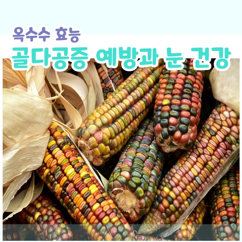 옥수수의 10가지 이점과 부작용을 알아보겠습니다. 5