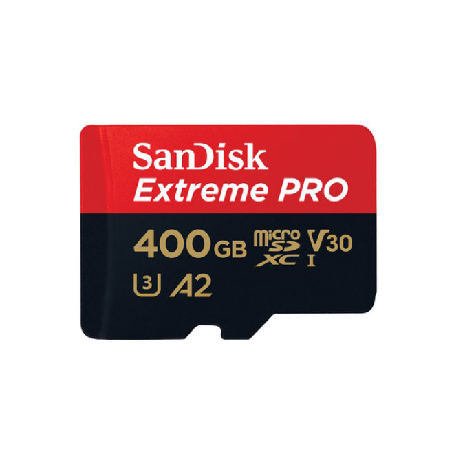 요즘 인기있는 샌디스크 익스트림 프로 마이크로 SD 메모리카드 SDSQXCZ-400G, 400GB 추천합니다