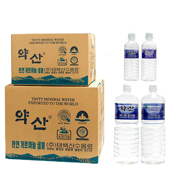 가성비 뛰어난 500ml 2박스 약산샘물 산소생수 수소이온 게르마늄생수 좋은생수 약산수 약산생수 좋아요