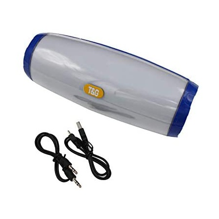 최근 인기있는 77175 Generic 휴대용 무선 블루투스 스피커 with Rotating LED Lights 블루투스 USB Aux Cord Hands-, One Size_Po