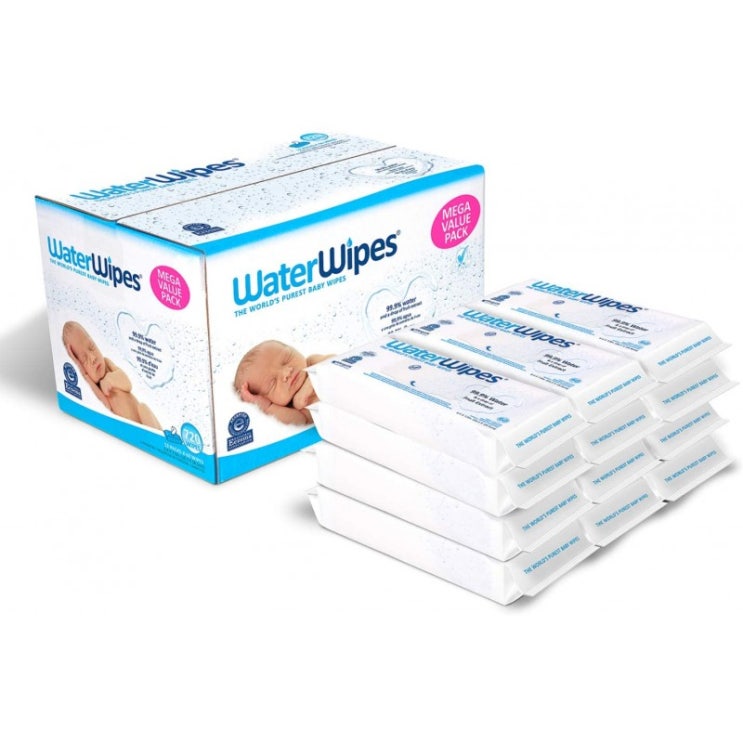 선호도 좋은 WaterWipes Unscented Baby Wipes Sensitive and Newborn Skin 12 Packs (720 Wipes) 추천해요