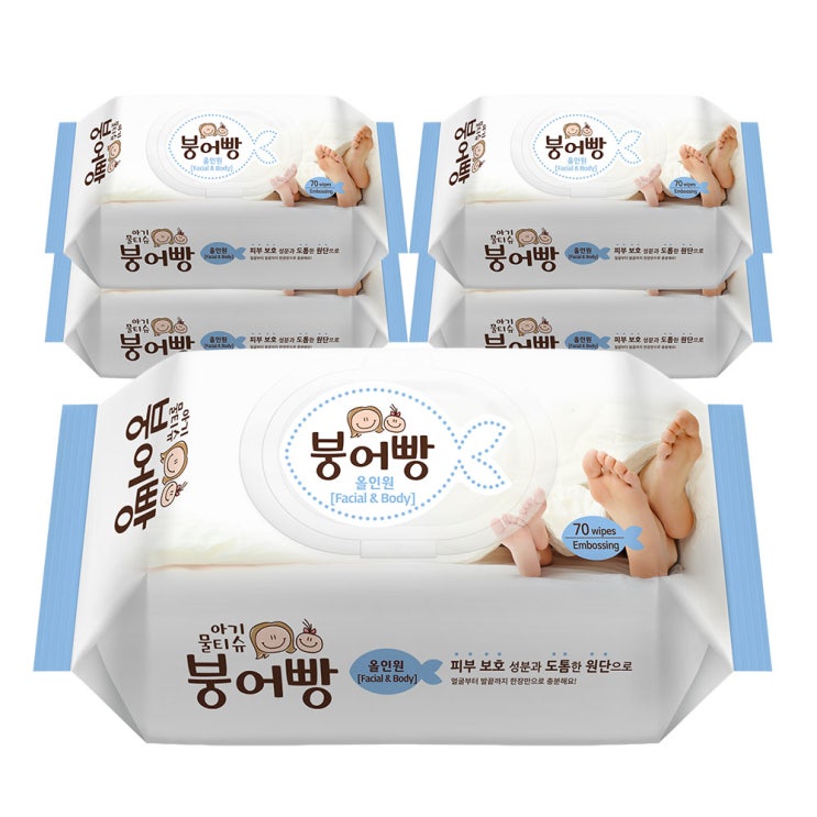 후기가 좋은 아기물티슈 붕어빵 올인원 평량 70gsm 캡형 70매 5팩 ··· 후기가 좋은 아기물티슈 붕어빵 올인원 평량 70gsm 캡형 70매 5팩 ···