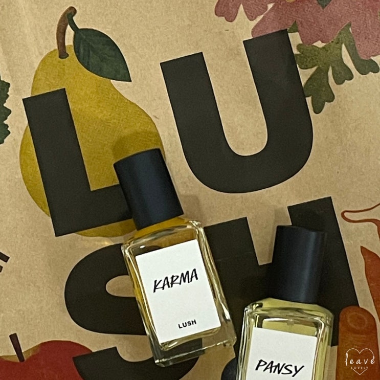 [러쉬(LUSH)] / 퍼퓸 팬지 30ml & 퍼퓸 카마 30ml