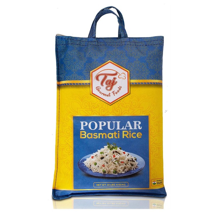 구매평 좋은 TAJ Popular 바스마티 인도쌀 백미 4.53kg 좋아요