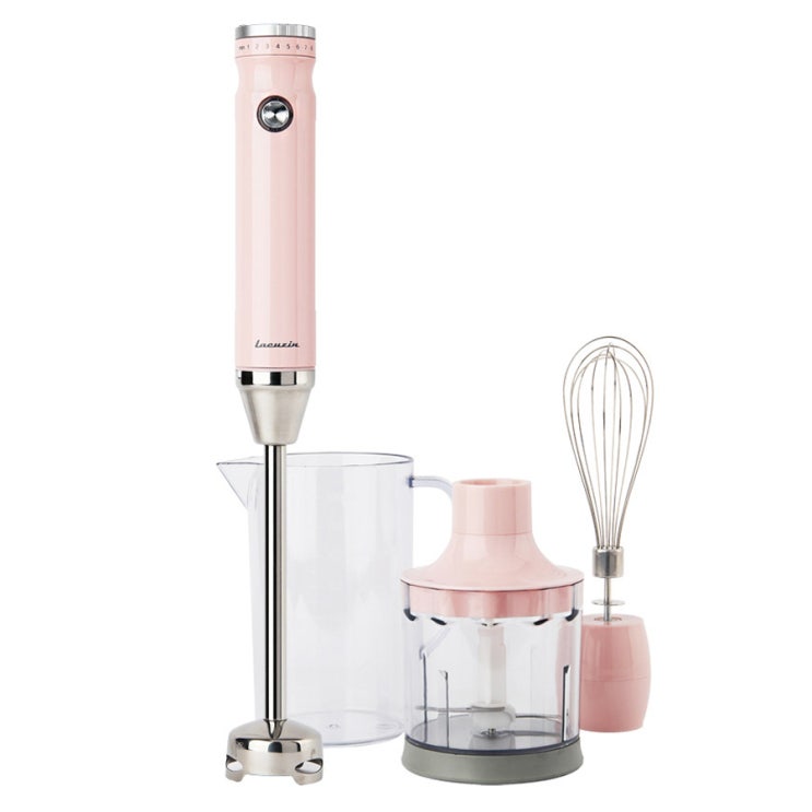 인지도 있는 라쿠진 멀티 퍼포먼스 4in1 핸드블랜더 LCZ109, LCZ109PK(핑크) 좋아요 인지도 있는 라쿠진 멀티 퍼포먼스 4in1 핸드블랜더 LCZ109, LCZ109PK(핑크) 좋아요