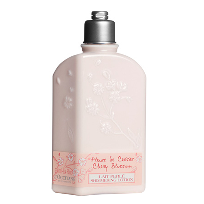  인지도 있는 록시땅 체리 블라썸 쉬머링 바디 로션, 250ml, 1개 ···
