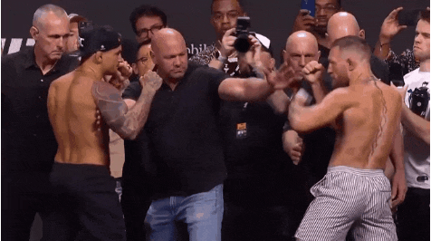 UFC 264: 포이리에 vs 맥그리거 계체 결과 + 페이스오프(GIF) UFC 264: 포이리에 vs 맥그리거 계체 결과 + 페이스오프(GIF)
