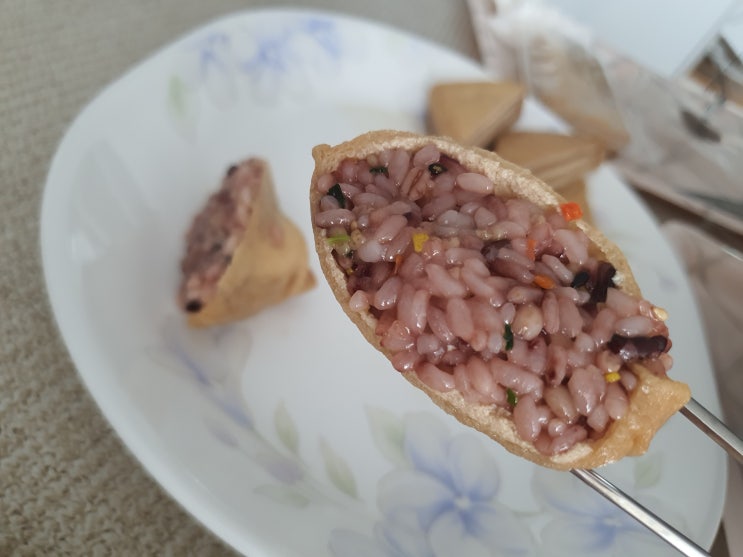 토요일 점심메뉴 : 유부초밥으로 가벼운 식사/간식 만들어 먹기, 주말요리